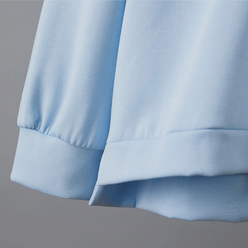 Sweat à capuche à manches longues pour femme avec broderie d' Buddha Stones - image 11