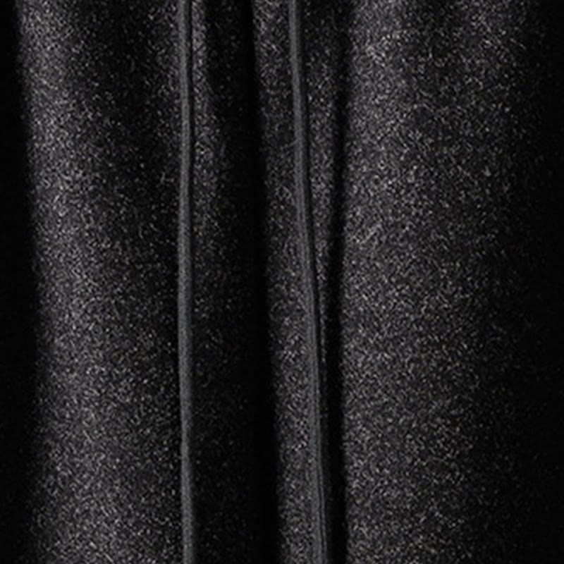 Pantalon épais pour femme en coton uni à lacets, orné de Buddha Stones et doté de poches - image 6