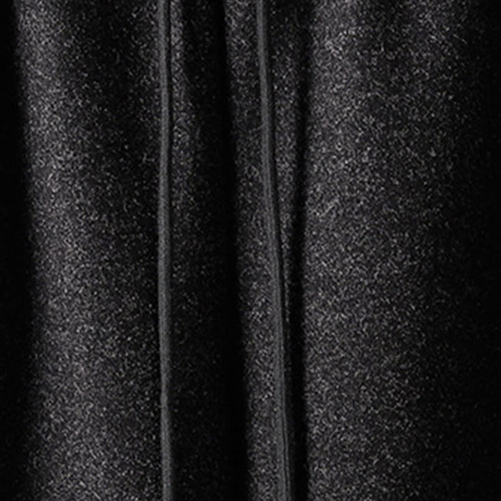 Pantalon épais pour femme en coton uni à lacets, orné de Buddha Stones et doté de poches - image 6