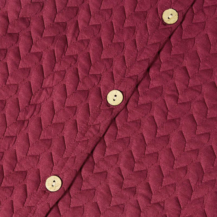 Manteau mi-long à capuche et poches pour femme, orné d'un motif d'épis de blé d'automne et de Buddha Stones. - image 4