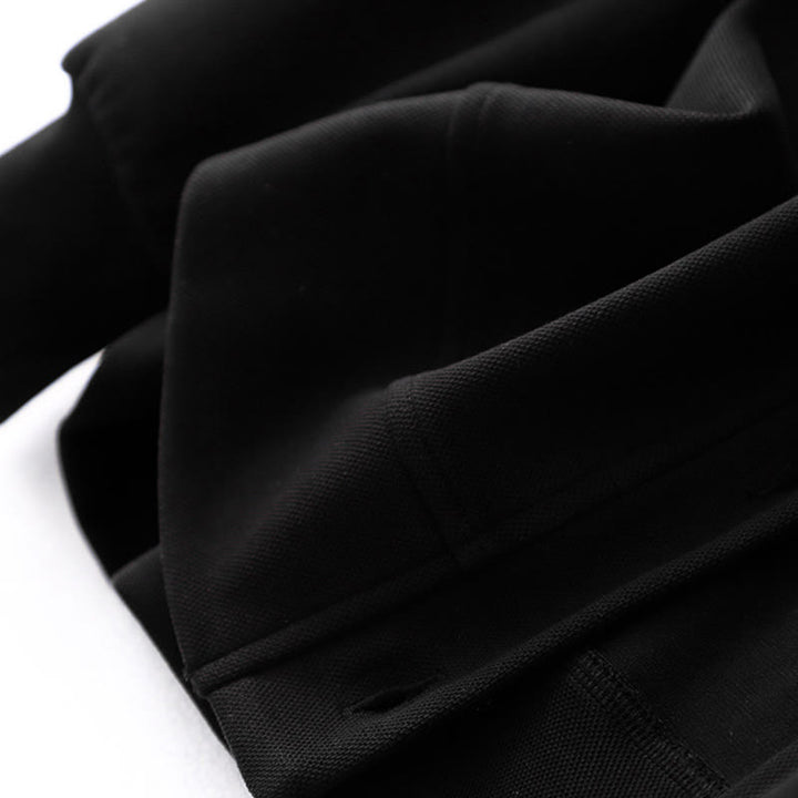 Veste à manches longues en coton pour femme avec boutons simples et Buddha Stones - image 14