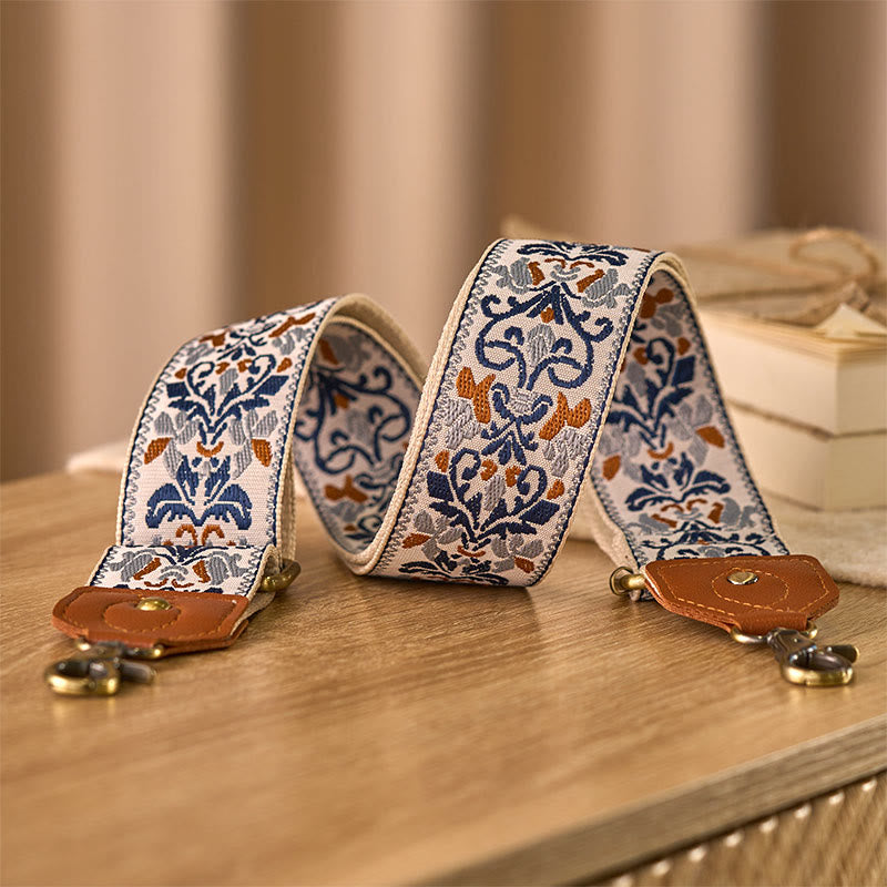 Sacs à main à bandoulière réglables avec broderie géométrique florale et Buddha Stones, bandoulière de rechange - image 22