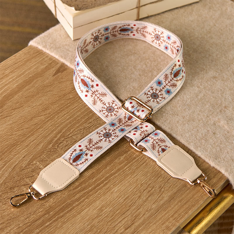 Sacs à main bohèmes à fleurs en Buddha Stones , bandoulière ajustable, bretelles de rechange pour sacs bandoulière - image 1