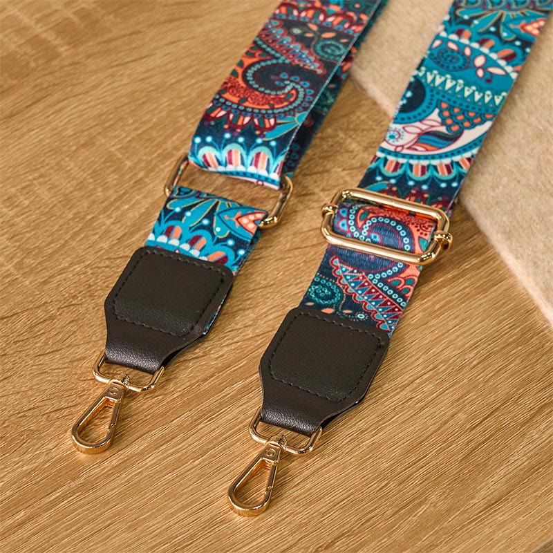 Sacs à main à bandoulière ajustables Buddha Stones, motif bohème et yeux de tournesol, bandoulière de rechange - image 4