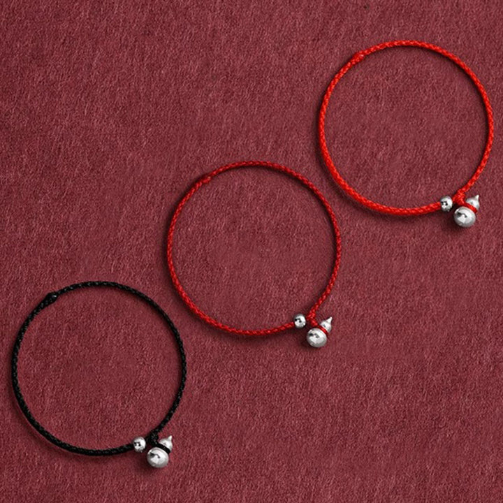 Bracelet porte-bonheur en argent sterling 925 avec breloque en forme de gourde et Buddha Stones - image 14