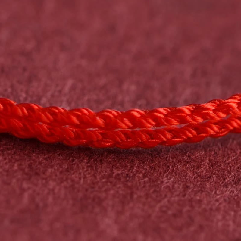 Bracelet porte-bonheur en argent sterling 925 avec breloque en forme de gourde et Buddha Stones - image 3