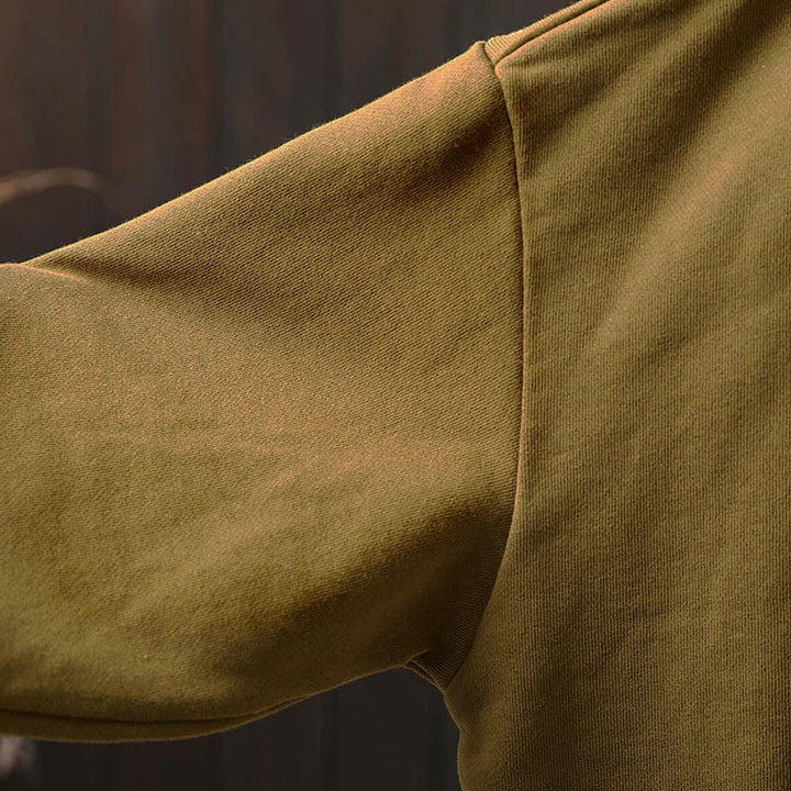 Chemise en coton à manches longues et col rond, motif Buddha Stones - image 15