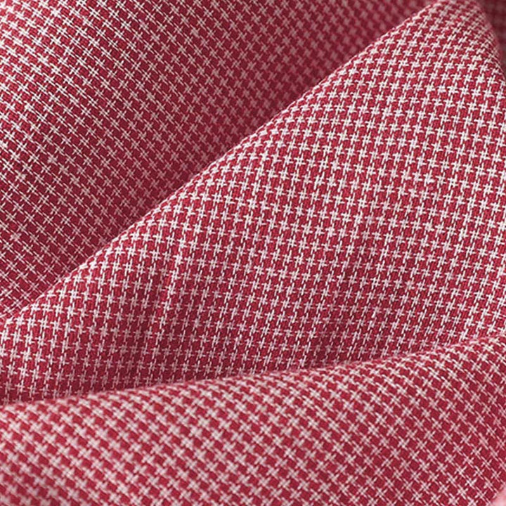 Chemise à manches longues pour femme, motif chat et Buddha Stones, broderie à carreaux, col montant et boutons. - image 15