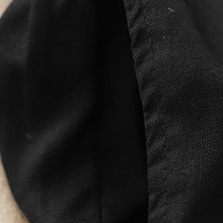 Pantalon Capri court harem en coton à taille élastique et poches, motif Buddha Stones , été - image 14