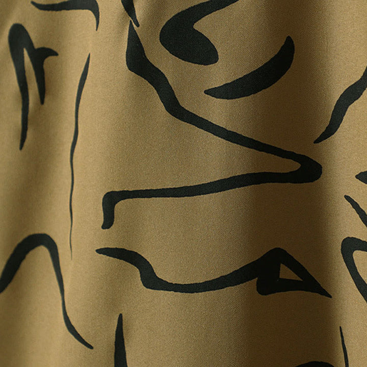 Chemise à manches longues pour femme en coton et polyester, motif rayures, col montant, motif rayures , Buddha Stones, printemps/automne  - image 15