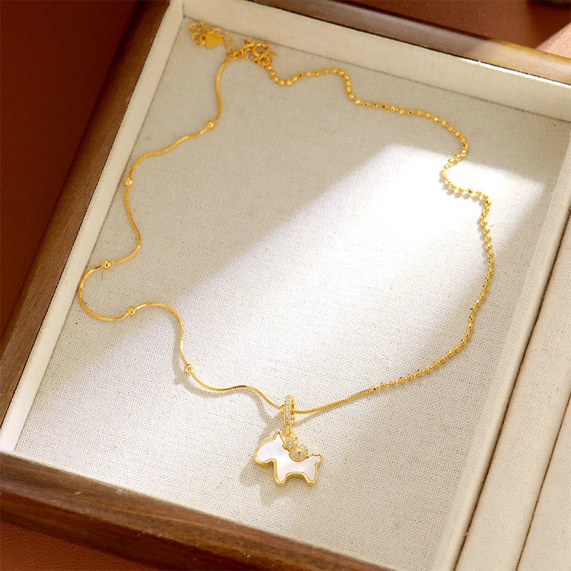 Pendentifs porte-bonheur en cuivre de l'année du Cheval , Buddha Stones - image 2