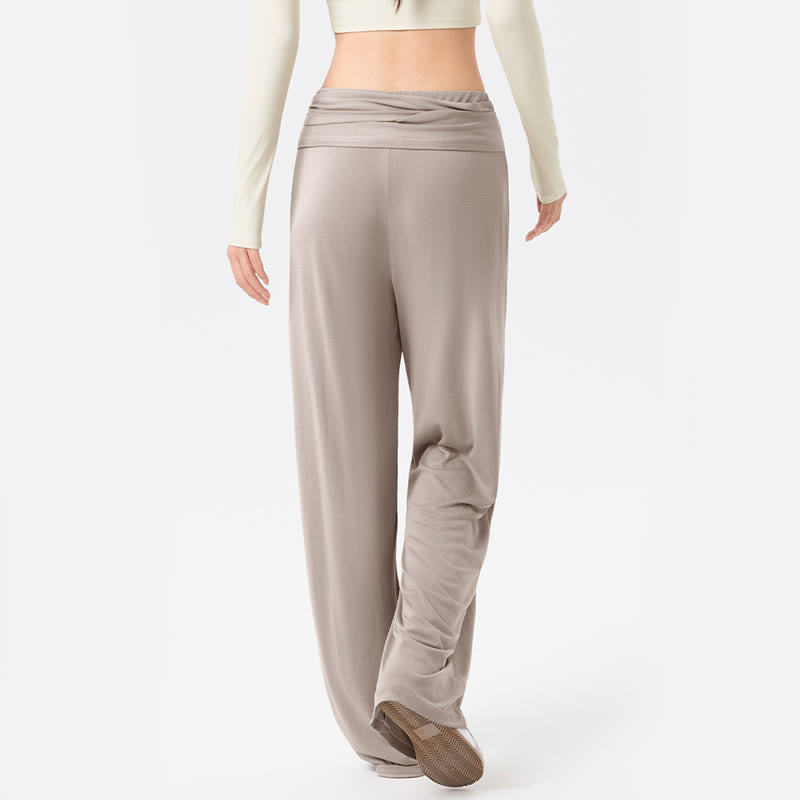 Pantalon de sport respirant à lacets pour femme Buddha Stones, jambes larges - image 15