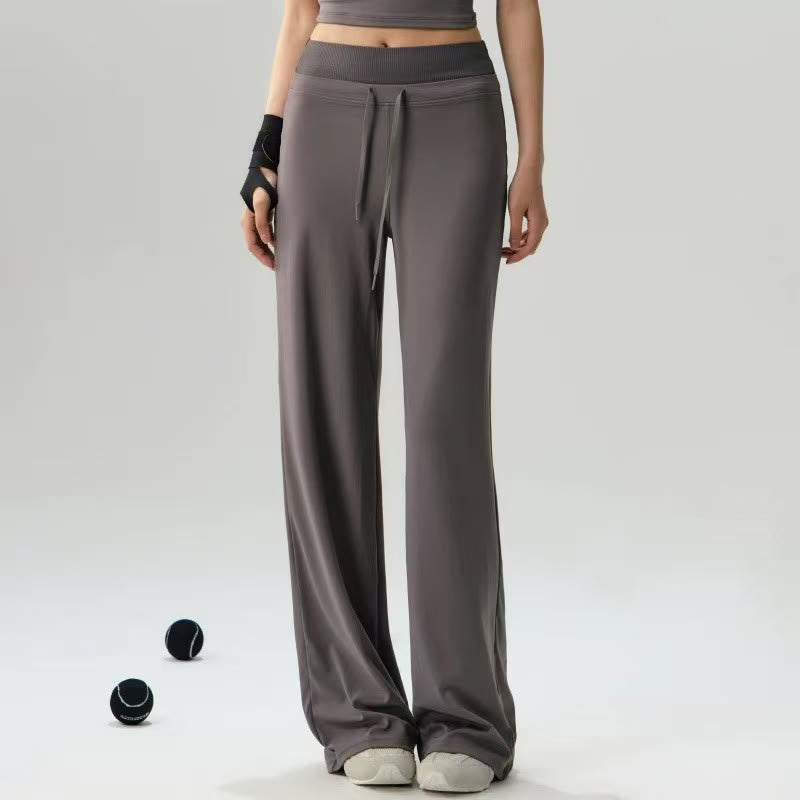 Pantalon de sport décontracté Buddha Stones à cordon de serrage et taille élastique pour femme, idéal pour le yoga et la gym. - image 1