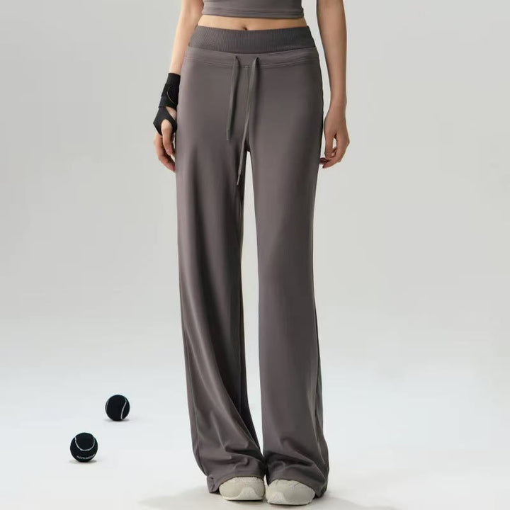 Pantalon de sport décontracté Buddha Stones à cordon de serrage et taille élastique pour femme, idéal pour le yoga et la gym. - image 1