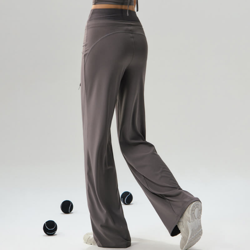 Pantalon de sport décontracté Buddha Stones à cordon de serrage et taille élastique pour femme, idéal pour le yoga et la gym. - image 3