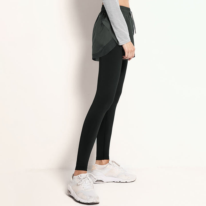 Collants de sport 2 en 1 Buddha Stones , leggings de fitness et de yoga pour femmes, parfaits pour les activités de plein air. - image 8