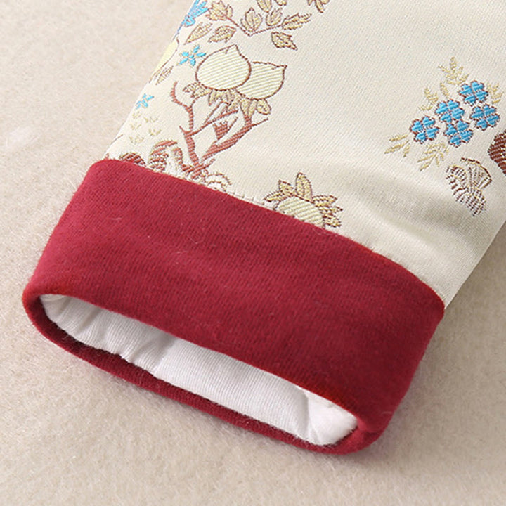 Ensemble de 2 pièces pour bébé garçon, motif lapin pêche et Buddha Stones , en coton, manches longues, pantalon à taille élastique et poches. - image 11