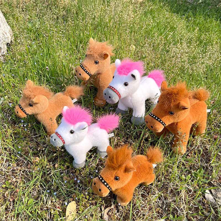 Buddha Stones Peluche Cheval Mignon Année du Cheval, Décoration d'Intérieur Énergie de Prospérité - image 18