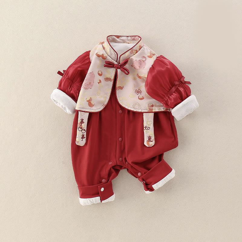 Grenouillères à manches longues en coton pour bébé fille, motif Buddha Stones , chats printaniers et kakis - image 4