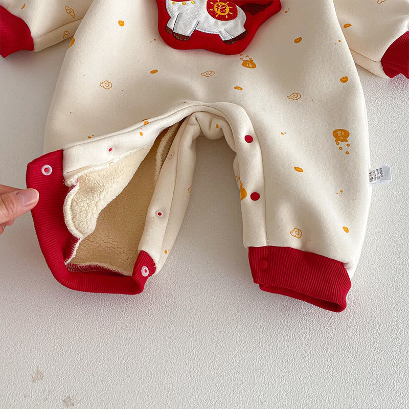 Grenouillères à manches longues en coton pour bébé fille ou garçon, motif Buddha Stones , année du Cheval - image 10