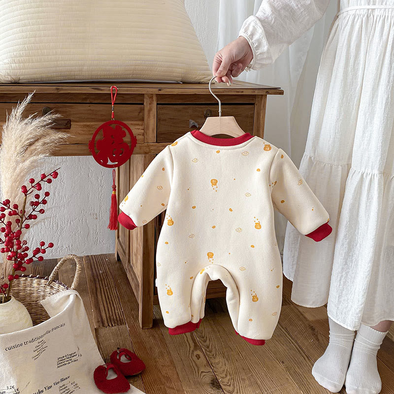 Grenouillères à manches longues en coton pour bébé fille ou garçon, motif Buddha Stones , année du Cheval - image 2