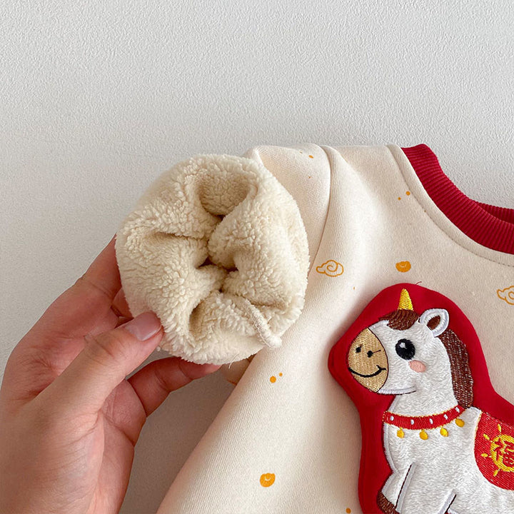 Grenouillères à manches longues en coton pour bébé fille ou garçon, motif Buddha Stones , année du Cheval - image 7