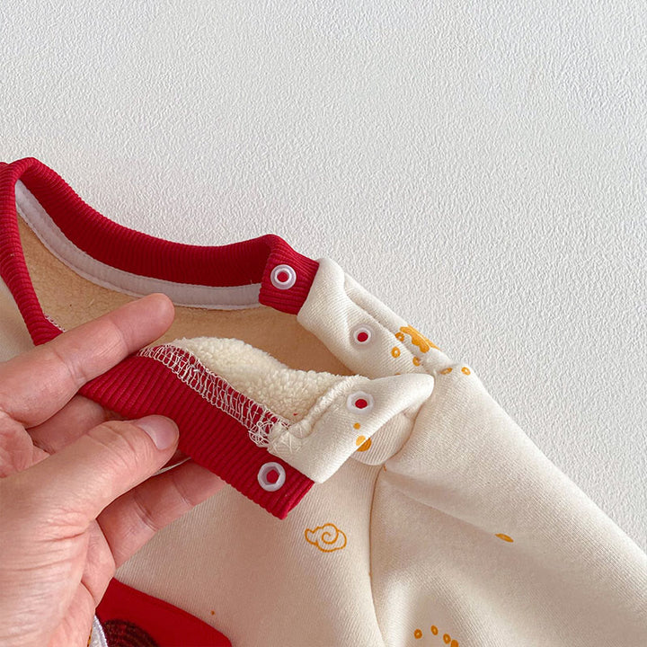 Grenouillères à manches longues en coton pour bébé fille ou garçon, motif Buddha Stones , année du Cheval - image 11