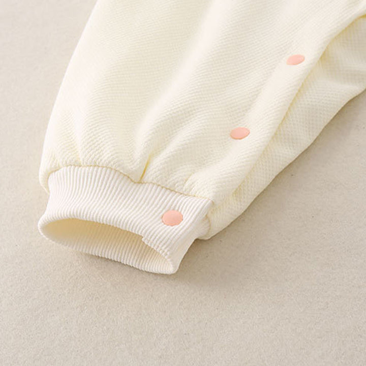 Grenouillères bébé fille en coton à manches longues, motif pavillon printemps-automne, Buddha Stones - image 10