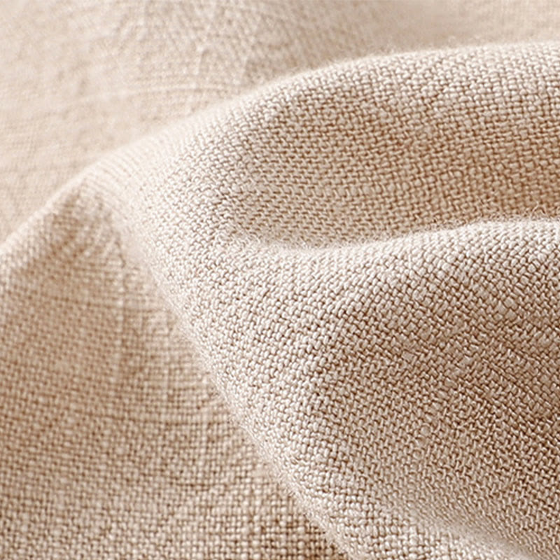 Chemise en coton et lin à manches trois-quarts pour femme, style rétro à lacets et boutons grenouille, avec motif Buddha Stones - image 10