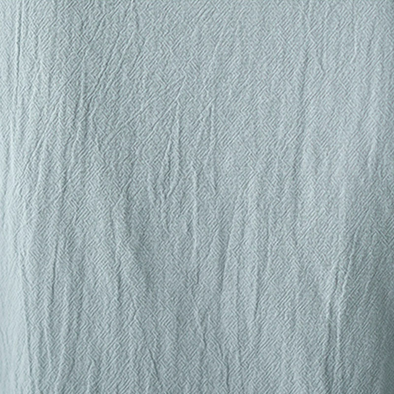 Chemise en coton à manches longues et col montant, motif floral brodé, pour femme, Buddha Stones - image 15