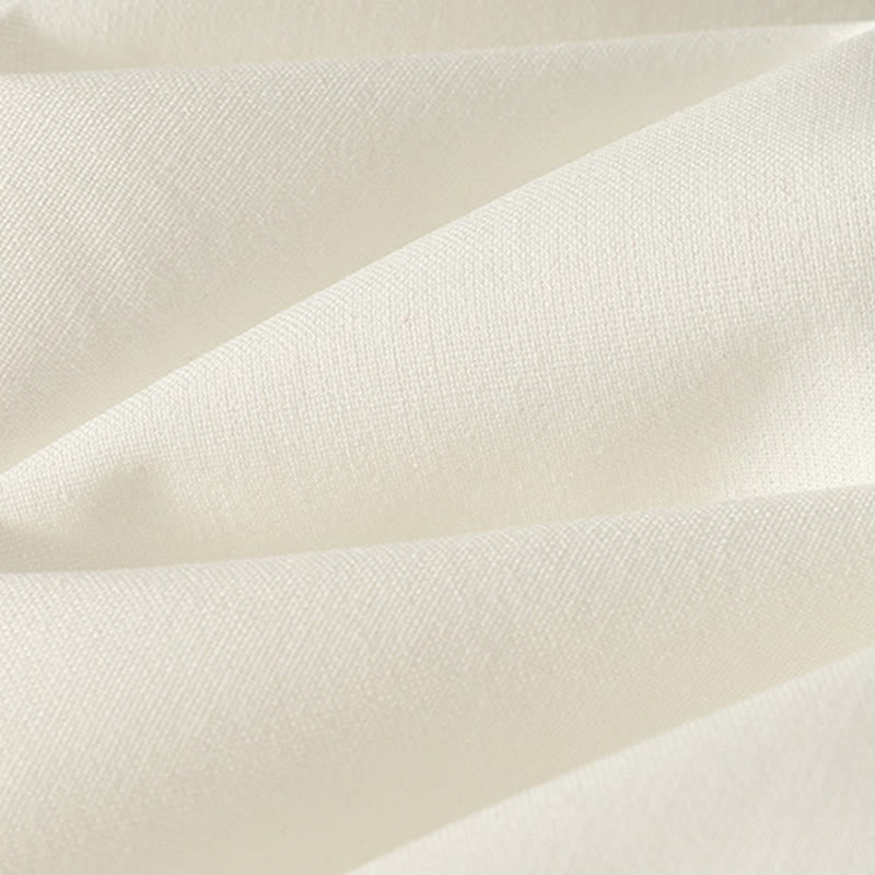 Pantalon large en coton avec poches, taille élastique brodée, motif Buddha Stones et fermeture éclair, pour femme. - image 9