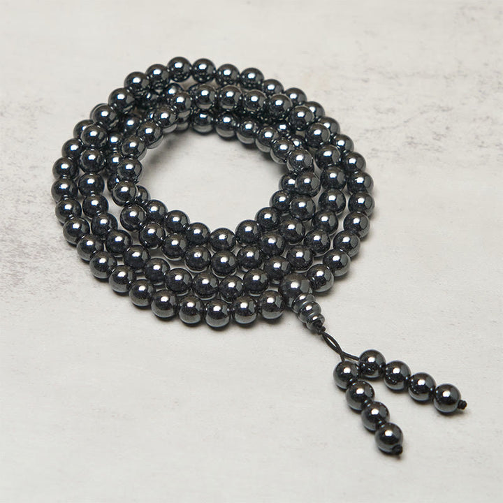 Buddha Stones Mala de 108 perles térahertz pour une clarté optimale - 10 mm - image 0