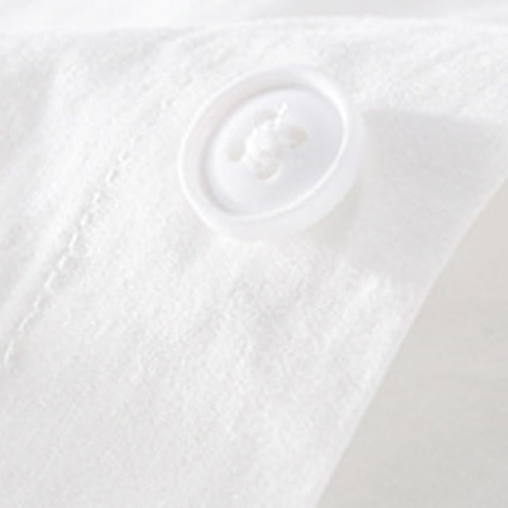 Chemise homme en coton à manches longues, col montant, manches courtes, Buddha Stones, blocs de couleurs automnaux, poches décoratives, boutons décoratifs. - image 11