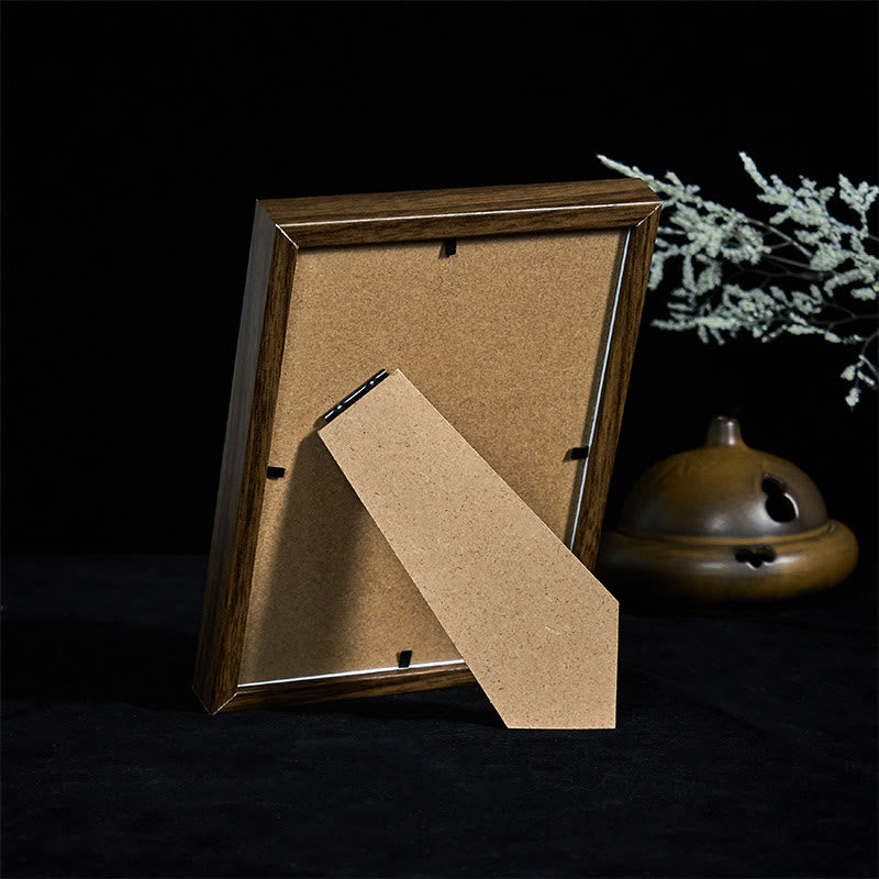 Arbre à trésors en Buddha Stones , pièces des cinq empereurs, cadre photo décoratif pour la maison, symbole de chance et de protection. - image 4