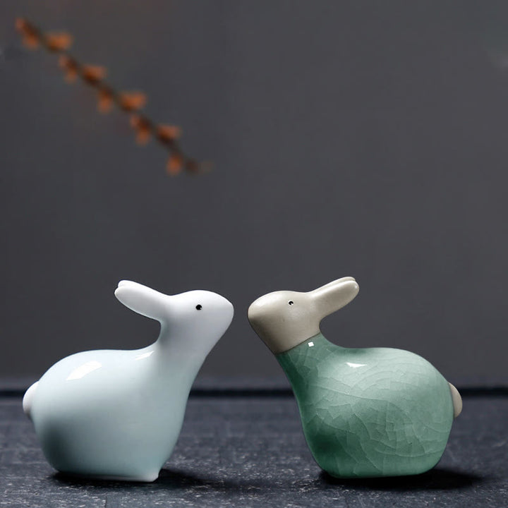 Buddha Stones Zodiaque chinois Thé en céramique pour animaux de compagnie Décoration de la maison - image 37