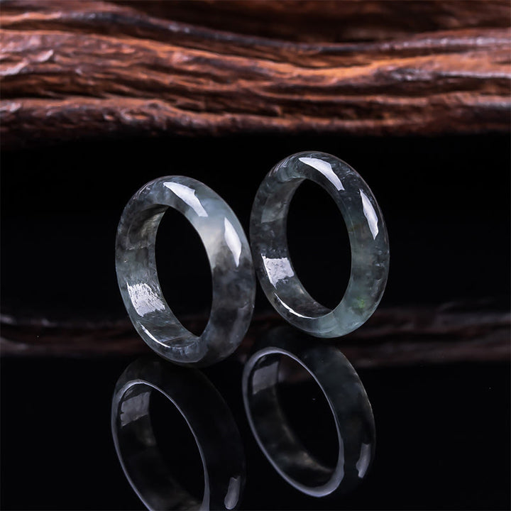 Buddha Stones Bague de Jade pour la Prospérité, la Chance et l'Abondance - image 7