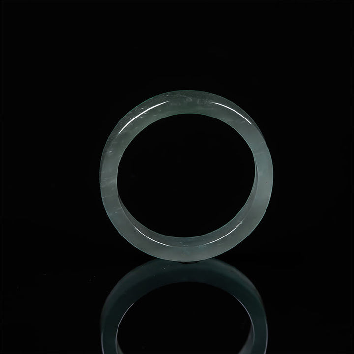 Buddha Stones Bague Jade Abondance et Prospérité - Plusieurs tailles disponibles - image 1