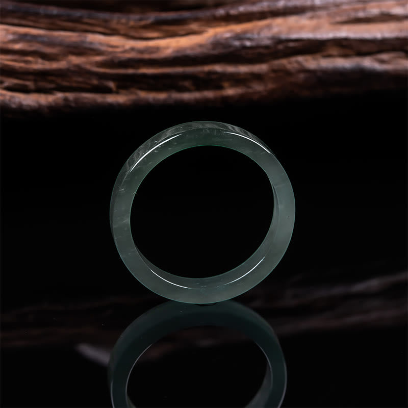 Buddha Stones Bague Jade Abondance et Prospérité - Plusieurs tailles disponibles - image 2