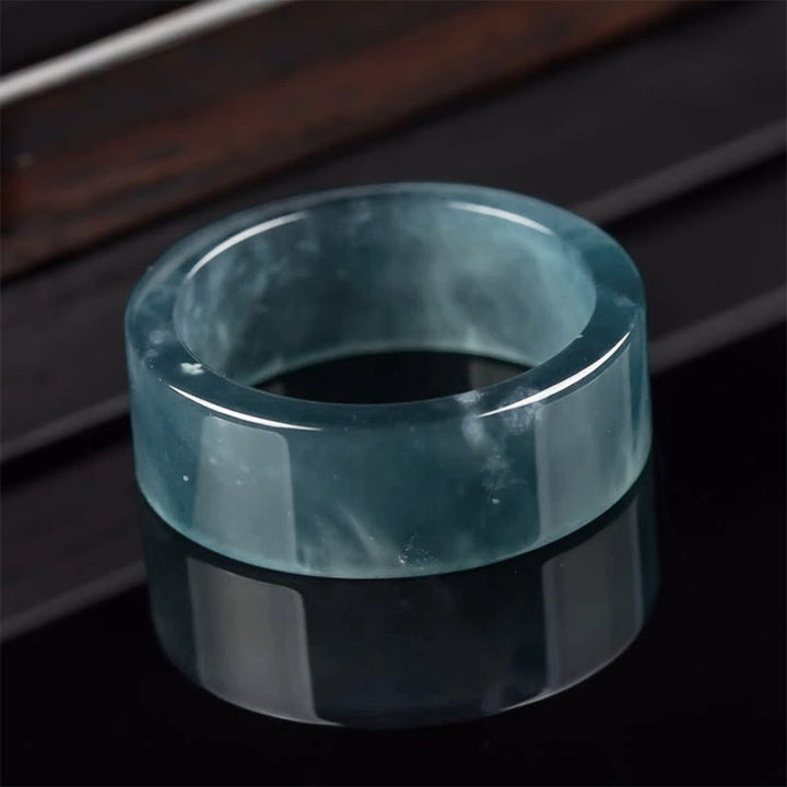 Buddha Stones Bague de Jade Chance Abondance et Prospérité - image 2