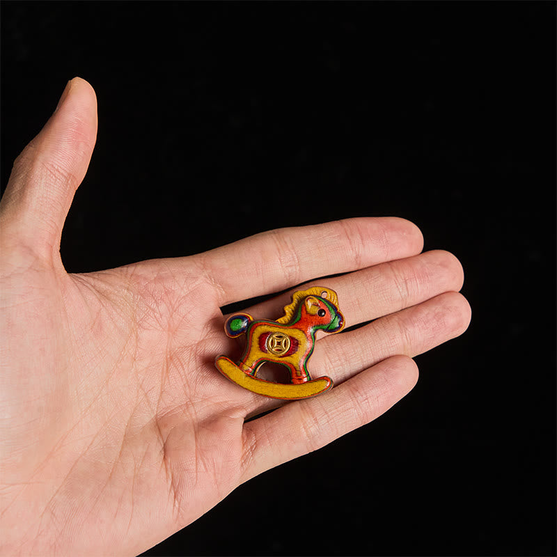 Buddha Stones, Pièce de cuivre Année du Cheval, Eucalyptus arc-en-ciel, Décoration de bureau pour la créativité - image 5