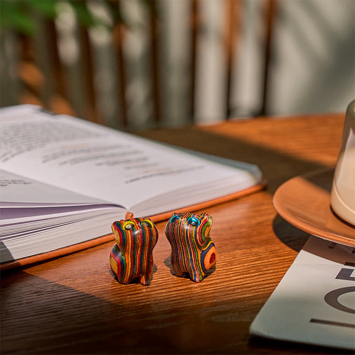 Buddha Stones sculptées, chaton mignon, eucalyptus arc-en-ciel, décoration anti-stress - image 13