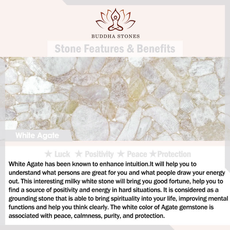 Buddha Stones Bracelet porte-bonheur en cuivre, pierre de soleil, agate blanche et cordon rouge, année du Cheval - image 15