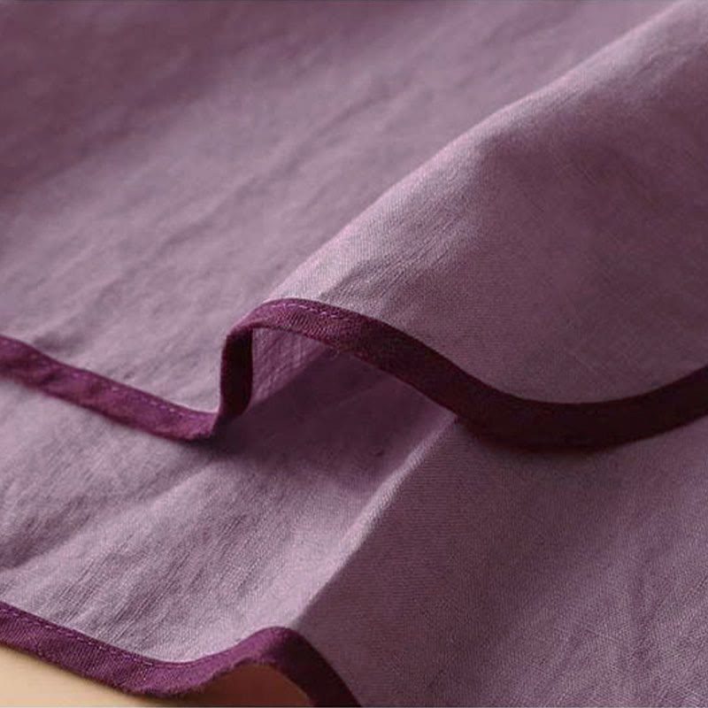Chemise à manches longues pour femme avec broderie florale rétro en Buddha Stones - image 18