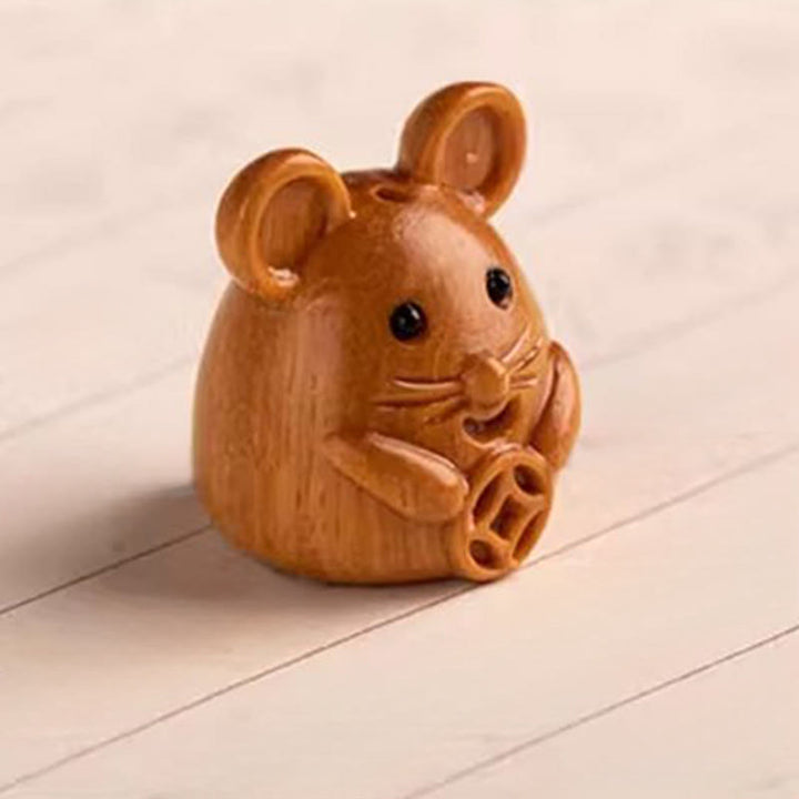 Buddha Stones Porte-clés de bénédiction « Année du Cheval » en bois de santal rouge, étoile, lune et graine de Bodhi - image 9