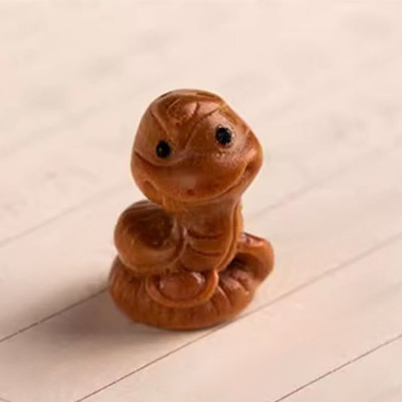 Buddha Stones Porte-clés de bénédiction « Année du Cheval » en bois de santal rouge, étoile, lune et graine de Bodhi - image 30
