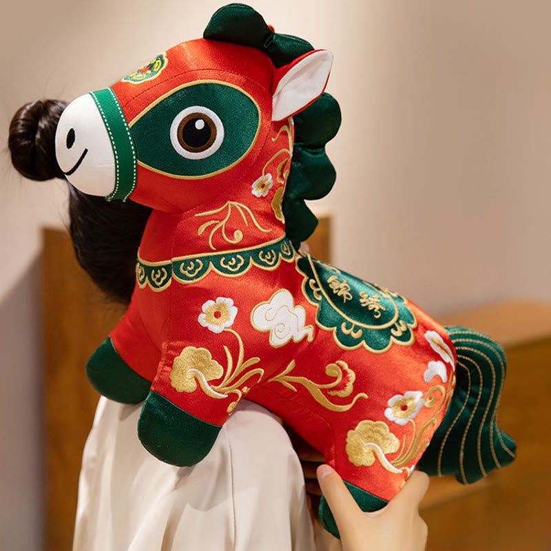 Buddha Stones Broderie Année du Cheval Liberté Décoration d'intérieur - image 2