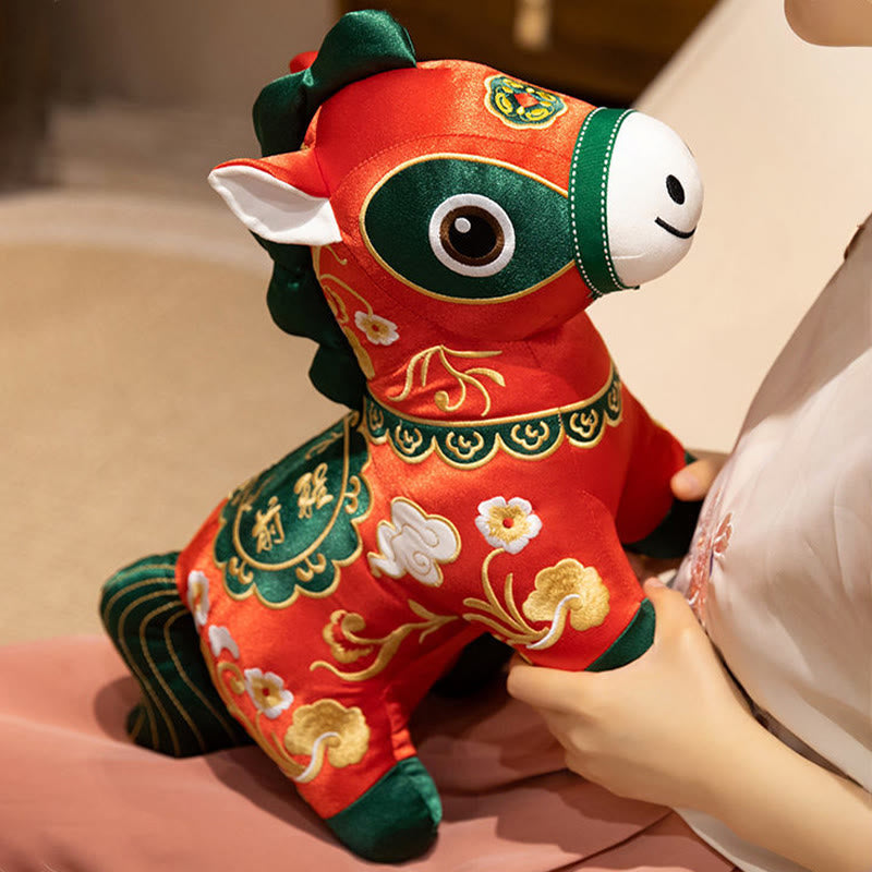 Buddha Stones Broderie Année du Cheval Liberté Décoration d'intérieur - image 3