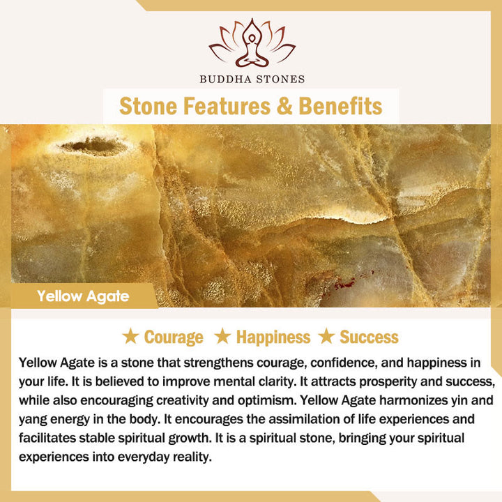 Buddha Stones Collier pendentif équilibre en améthyste, agate jaune, agate variée, cristal rose, lazurite, lapis-lazuli - image 4