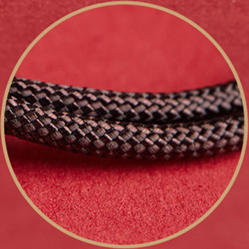 Buddha Stones Pendentifs en cinabre Om Mani Padme Hum pour éloigner les mauvais esprits - image 12