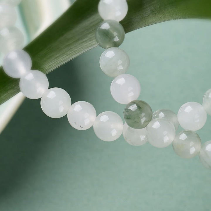 Buddha Stones Bracelet double tour Jade Peace Buckle Chance Abondance - image 8